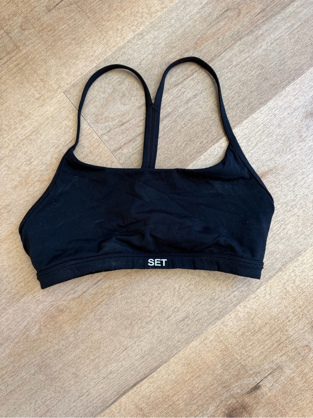 SET Active Black Sports Bra